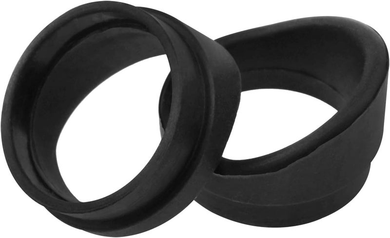 Dsjnf Binoculars Rubber Eyepiece Guard & Cover for 29-31mm Stereomicroscope, 2pcs - Image 2